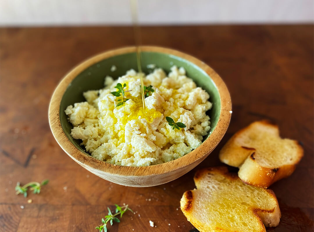 Hōhepa's Ricotta Cheese